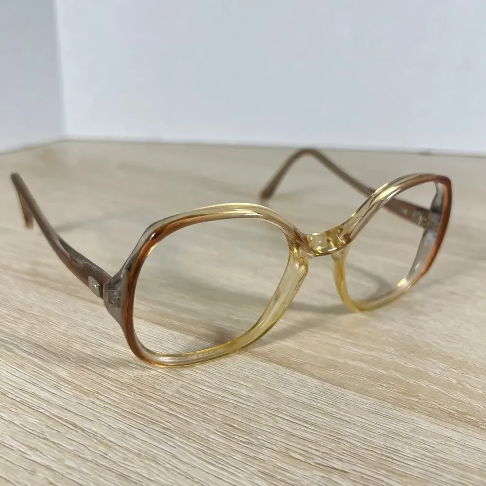 Vintage National Oversized Eyeglasses PARTS ONLY 52-17-135